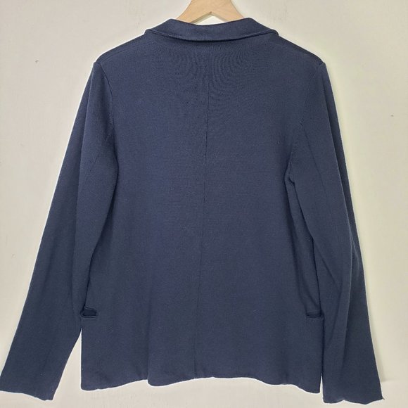 Women's Blue Sweater - Picture 5 of 9